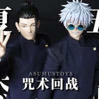咒术回战粉丝全体起立！ASMUSTOYS阿司马玩具 咒术回战怀玉玉折篇 高专五条悟&夏油杰 1/6可动人偶【锥老师ZHUI】