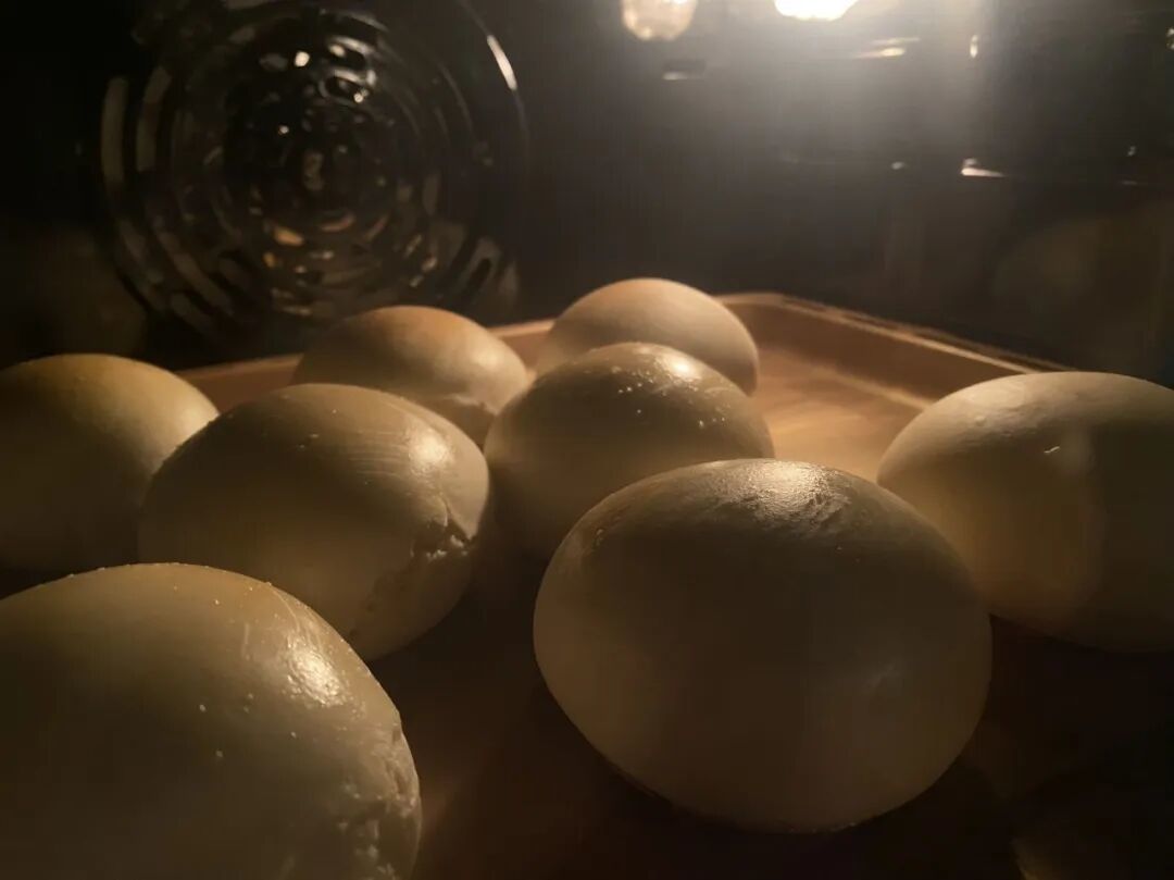 【烘焙日常】自制酸奶汤圆餐包美食分享(厨师机版)