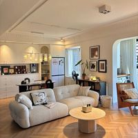 中古横厅显大10㎡秘密：灯光布置