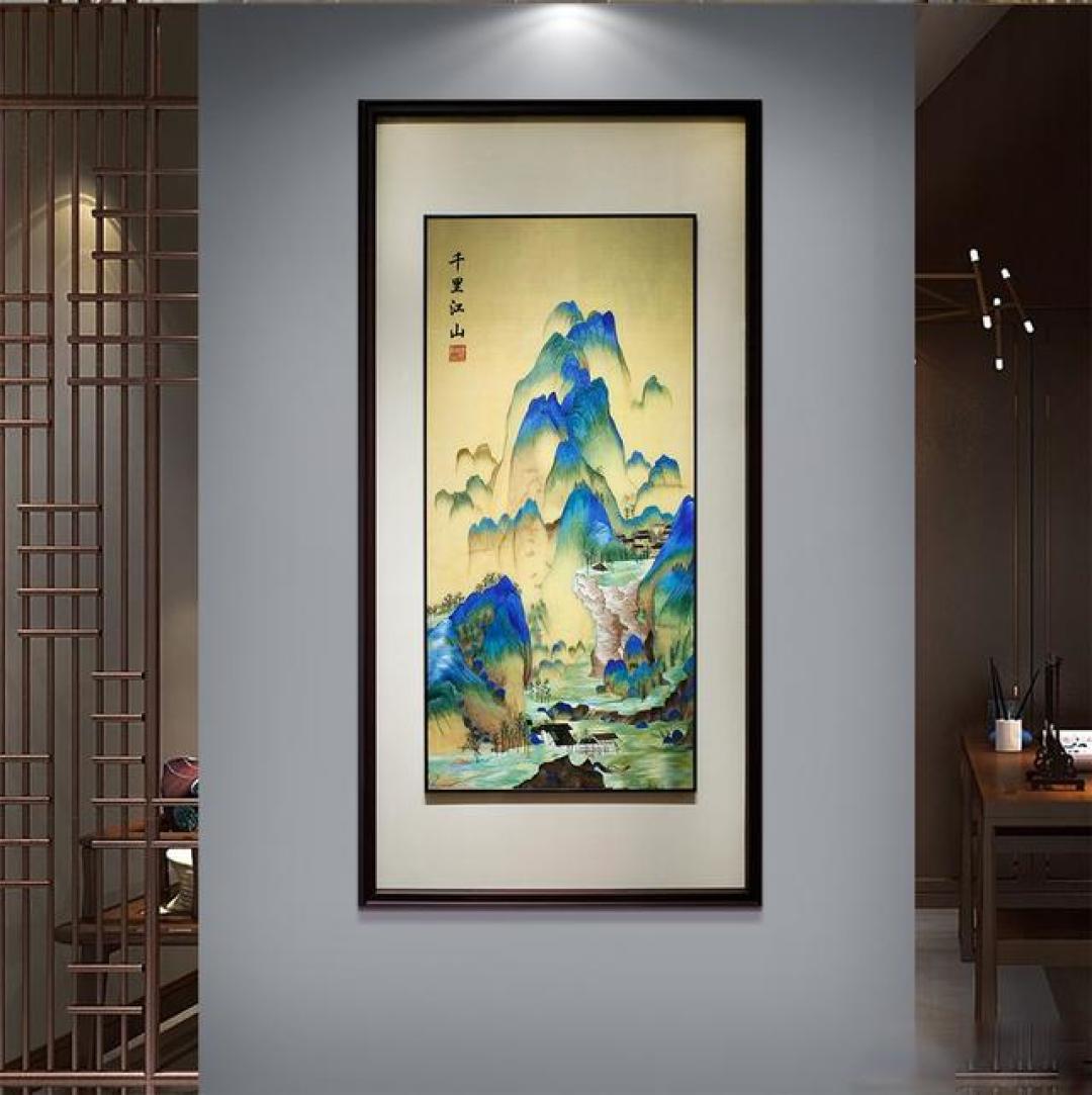 进门见什么画最吉利?这3幅玄关画不仅养眼,还镇宅旺人家
