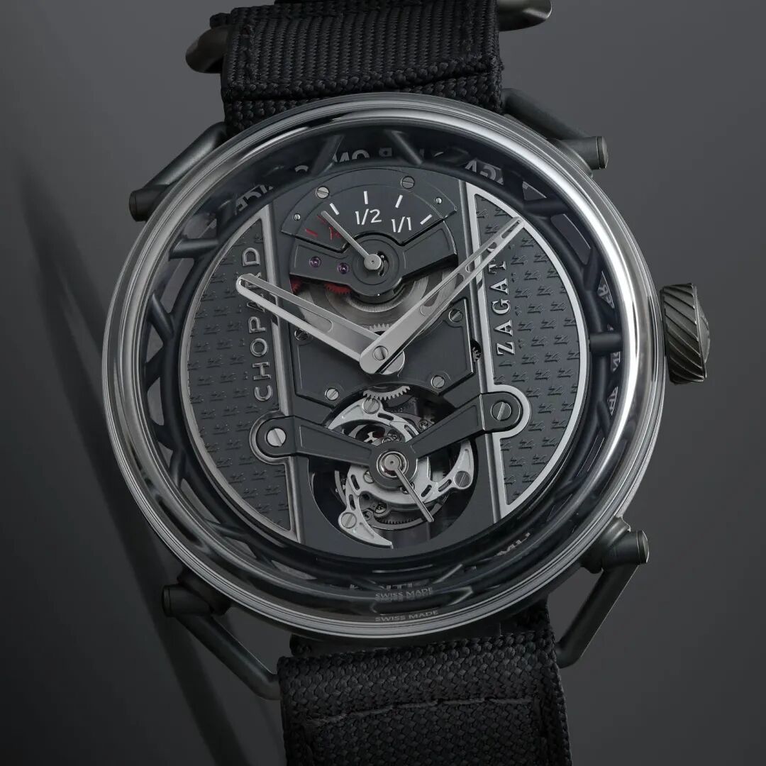 新概念赛车风格腕表,萧邦Chopard联合Zagato推出全新Lab One Concept 陀飞轮腕表