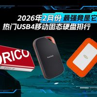 2026年1月份热门USB4移动固态硬盘排行 最强的竟然是它？