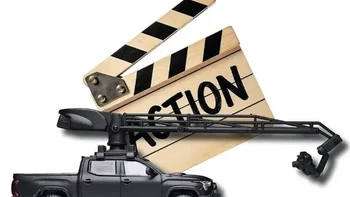 第1场4镜第2次，action！丰田坦途外景摇臂拍摄车：CMMODEL新车模开箱测评！#CMMODEL #CM拍摄车 #好玩的玩具 #合金车模 #男人的快乐就是这么简单