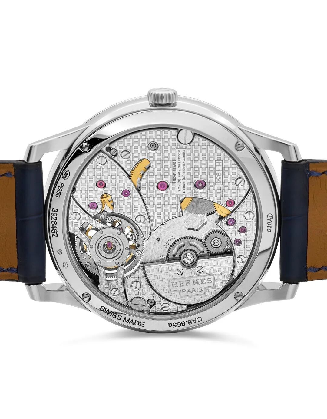 Hermès 爱马仕腕表新作欣赏|Slim d’Hermès Néo Brandebourgs 陀飞轮腕表