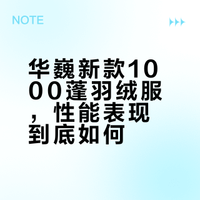 羽绒服分享｜华巍2026款盘古pro 1000蓬