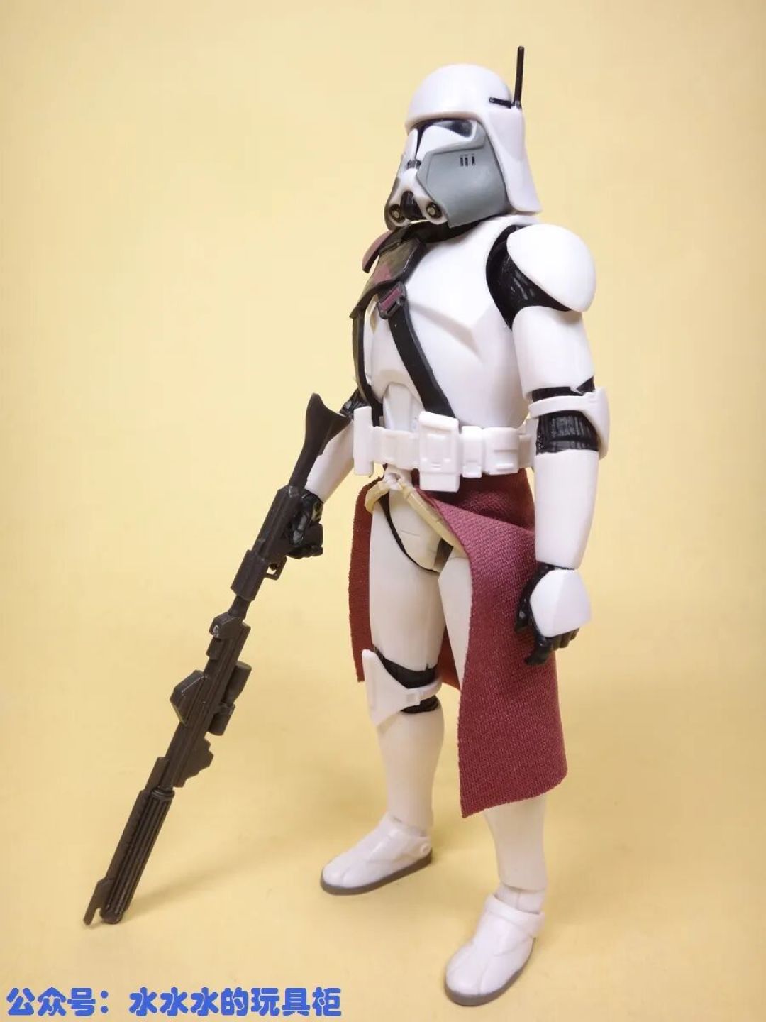 星球大战第164弹:克隆人指挥官巴卡拉Clone Commander Bacara(Hasbro出品-Black系列)