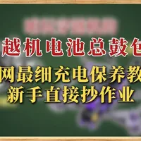 穿越机电池总鼓包？ 保姆级教程！D6 Pro实操+4S参数+5条保养铁律，新手跟着做，寿命翻倍！#穿越机FPV #FPV #FPV新手避坑 #穿越机干货 #航模