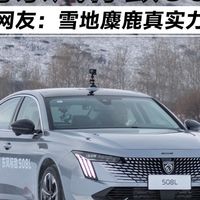 底盘看法系！试驾东风标致508L 网友：雪地麋鹿真实力