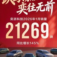 奕派科技2026开年销量增145%，五大新车及奕境首秀蓄势待发