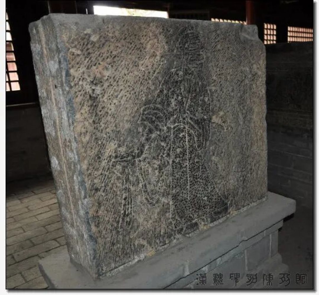 曲阜孔庙隐秘角落里,未完全开放的汉画像石厅
