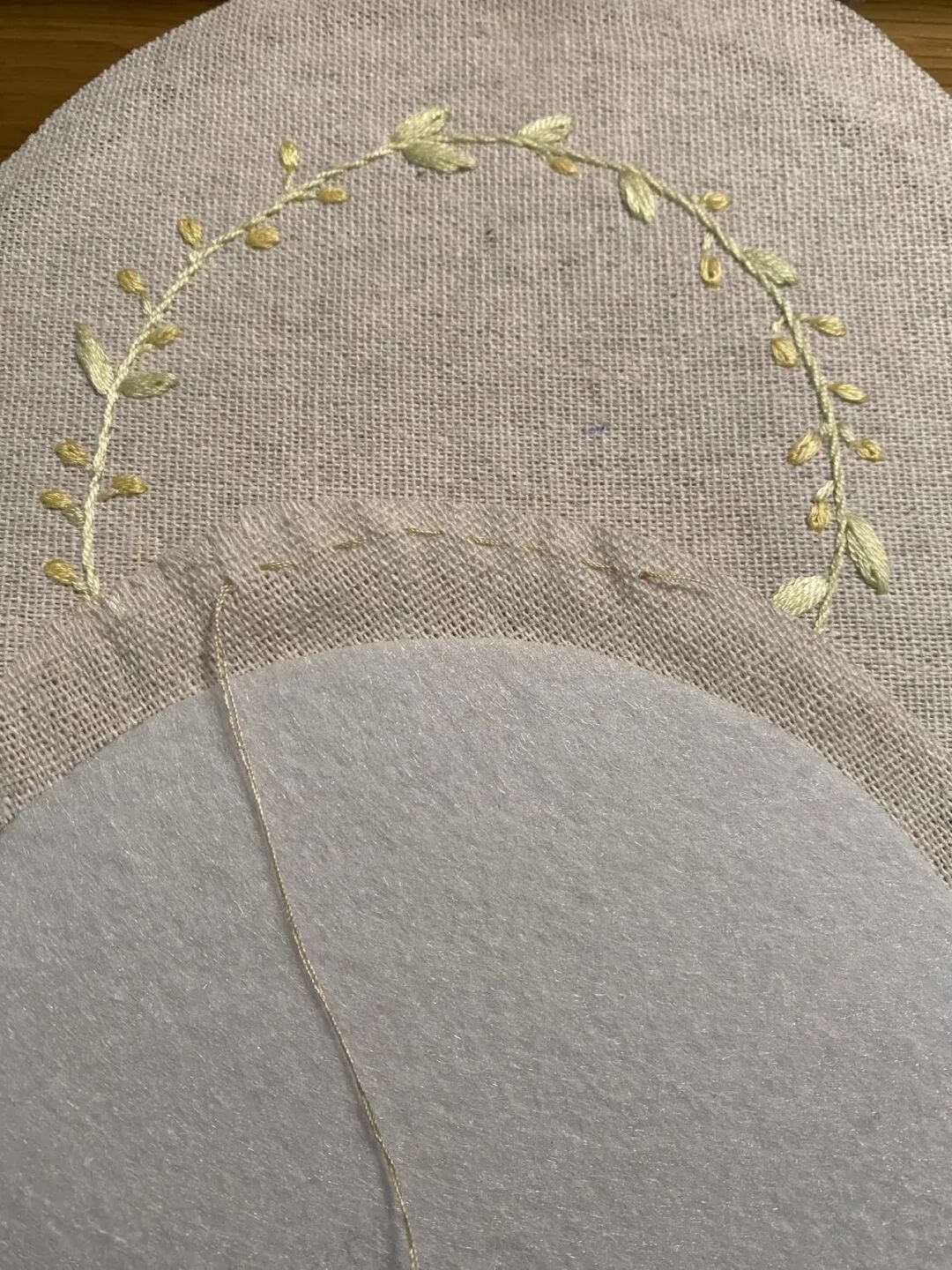 刺绣杯垫｜隔热垫制作过程