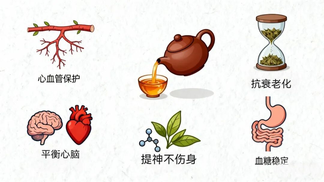 图解茶知识 | 茶的营养与功效