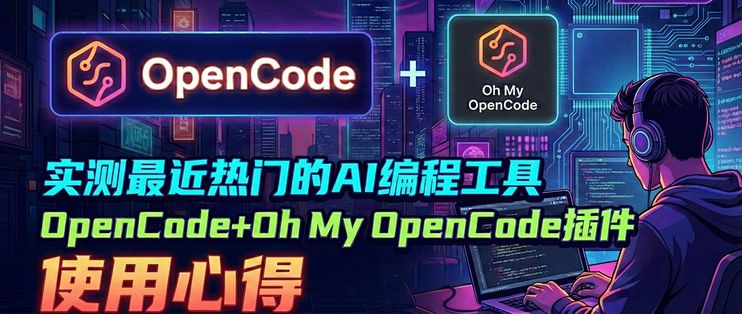 【0编程实测】热门OpenCode+热门插件Oh My OpenCode 使用感受_服务软件_什么值得买