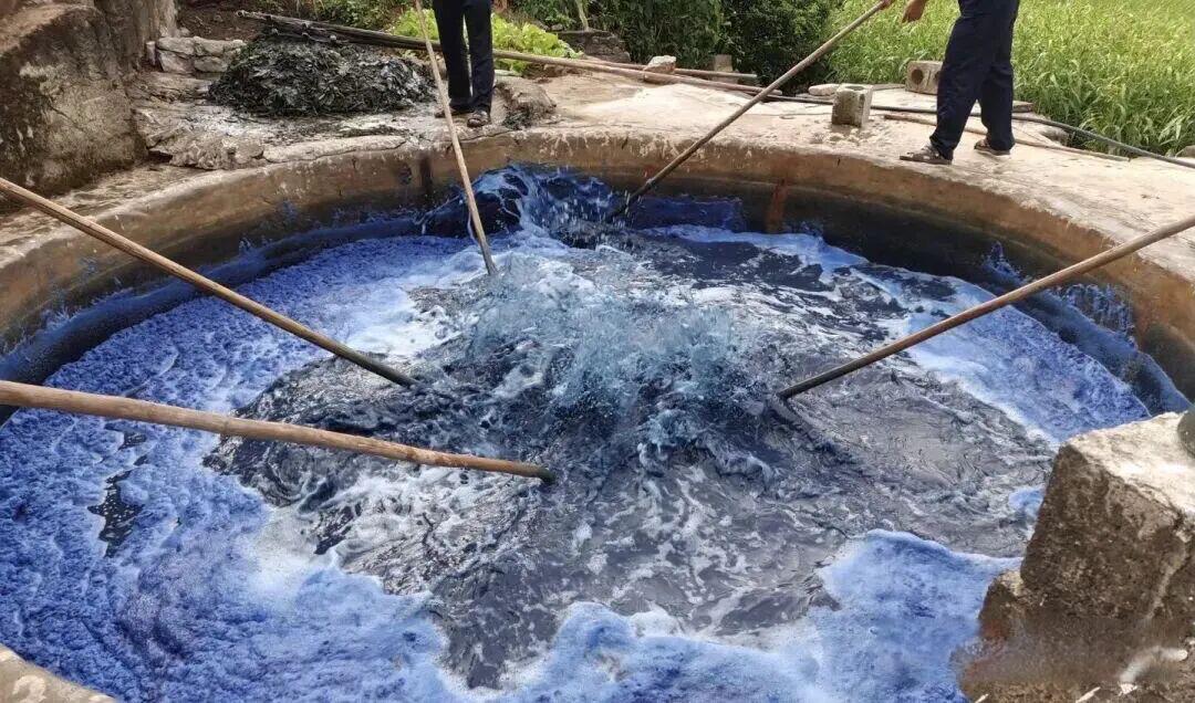 古代蓝染有哪些植物?起缸的化学方程式?科学原理?