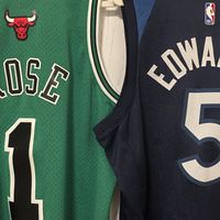 MN08-09罗斯公牛球衣 NIKE22-23爱德华兹球衣开箱分享