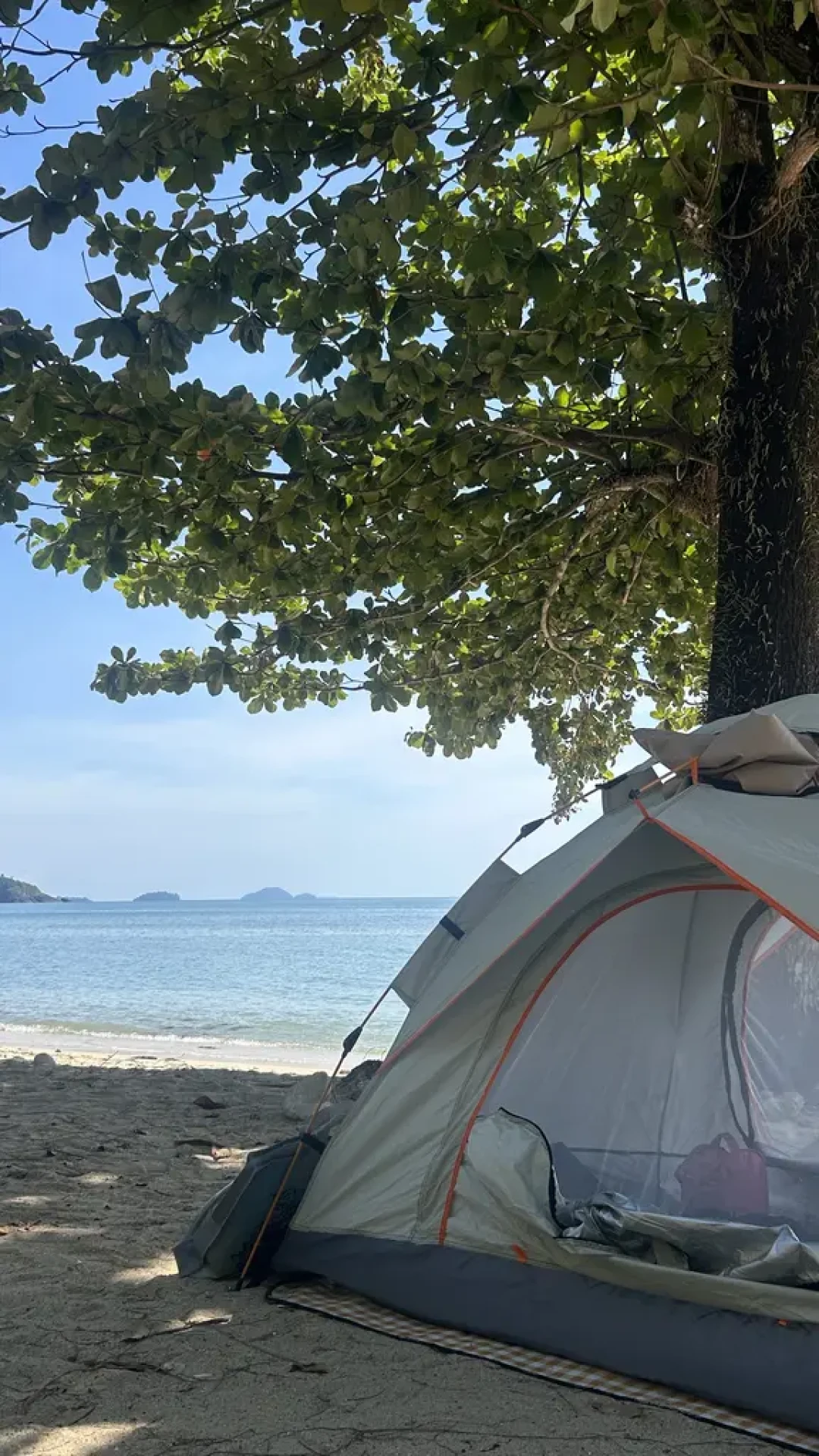 在象岛露营🏕️一线海景