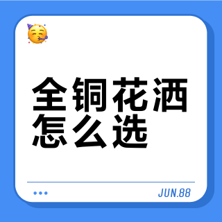 铜主体花洒真别瞎买，附真实解剖图避坑