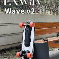 大家期待了一年多的电动滑板 Exway Wave v2内测完整版从开箱到200公里的体验，希望能帮一直在等这块板子的老铁们#exway电动滑板 #电动滑板 #滑板推荐