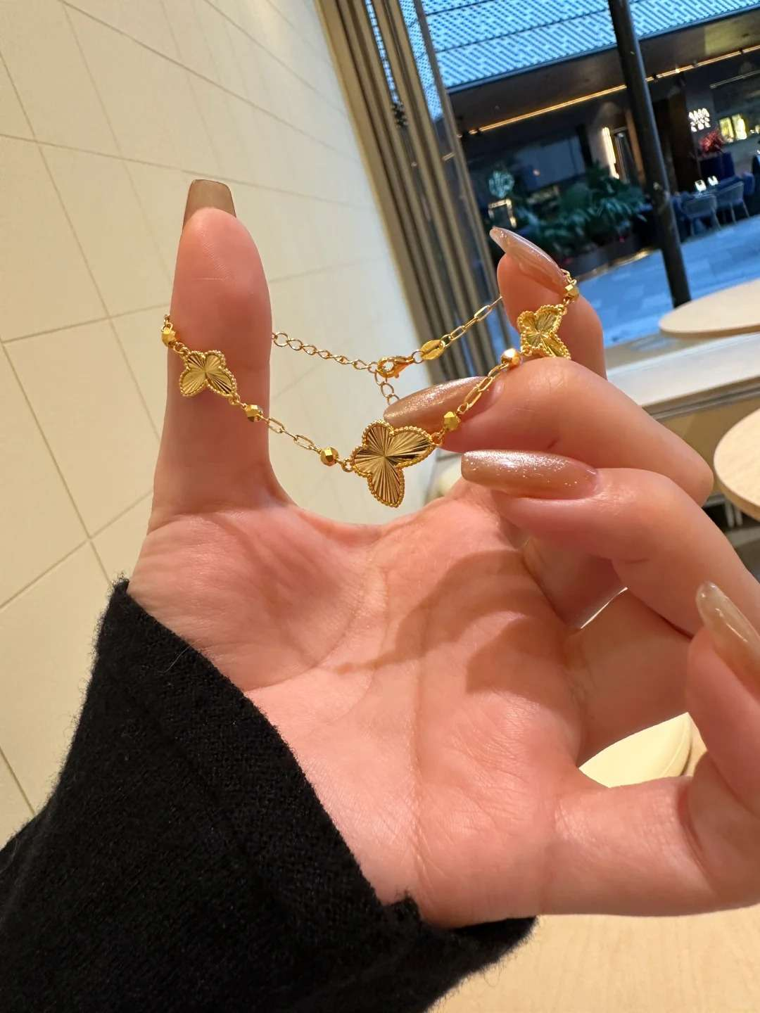 这蝴蝶黄金的破碎感!!闪瞎我了