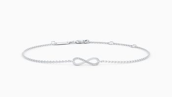 De Beers Infinity 18K白金钻石手链：以无限之韵，载新年荣光