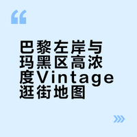前🇫🇷留子的巴黎逛街地图(Vintage浓度高