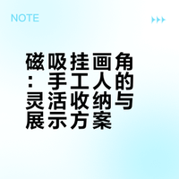 附清单🧾| DIY磁吸收纳展示角