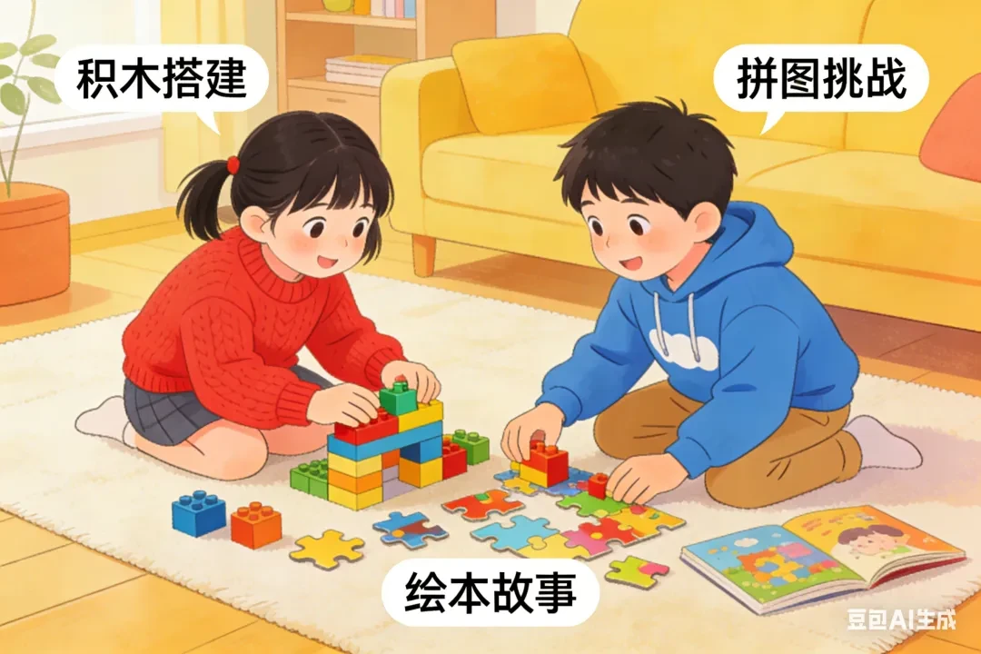 8个寒假假期带娃小游戏,带着小神兽嗨起来吧!