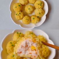 12+辅食｜宝宝小米蒸肉丸 软糯多汁 养胃补铁