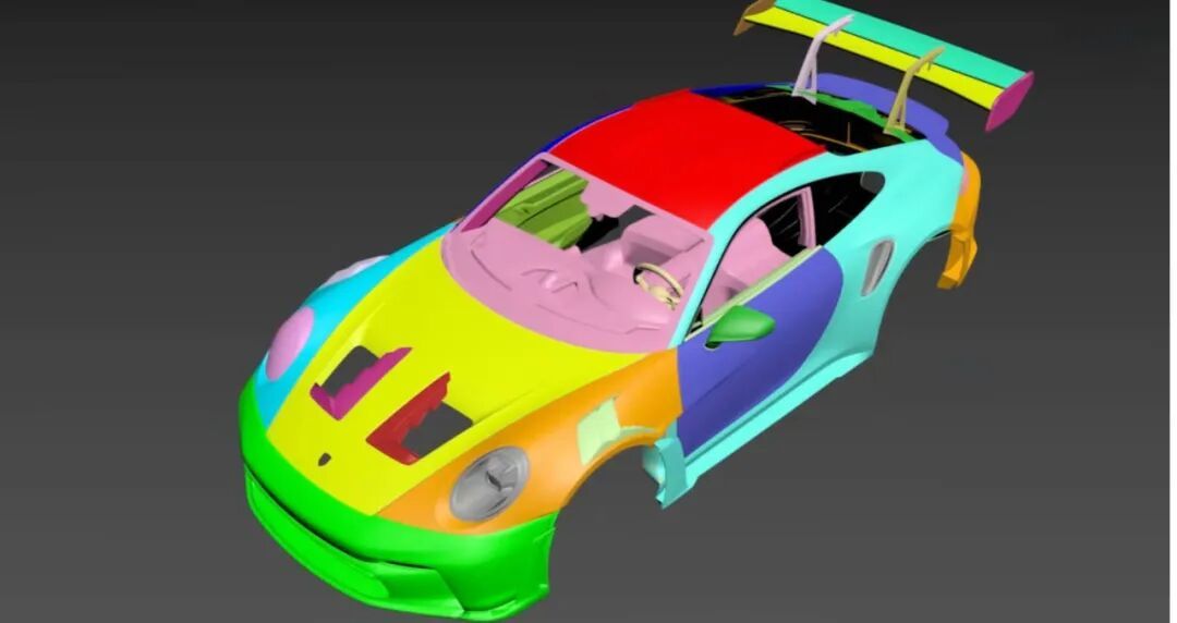 用千元级3D打印机复刻保时捷GT3 RS车身?YouTube博主挑战极限改装