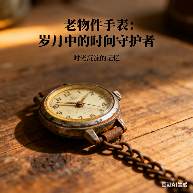 老物件手表：岁月中的时间守护者