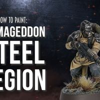 Armageddon Steel Legion 战锤 40k IG 星界军 帝国 阿米基顿钢铁军团 涂装教程