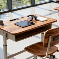 护脊不是玄学：50-85cm升降+动态追背，才是孩子能用到18岁的学习桌真相