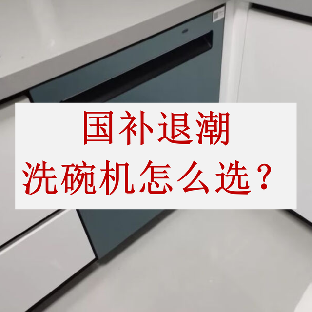 国补撤退，洗碗机一夜涨价 20%？2026 年洗碗机选购防坑指南