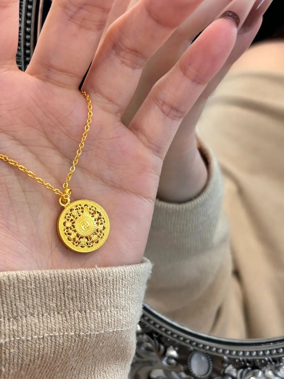 12克的金项链配什么吊坠最好看？