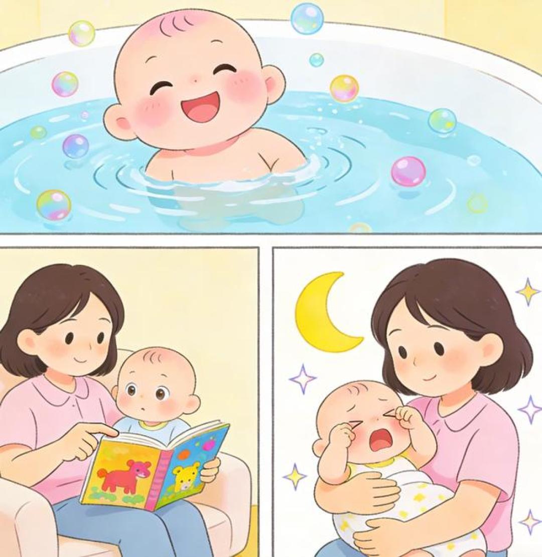 告别哄睡!这套4步睡眠仪式,让宝宝5分钟自己入睡