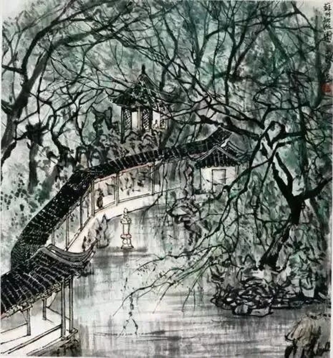 李可染教你画山水:构图、形象、层次、气氛、色彩、笔墨一一突破