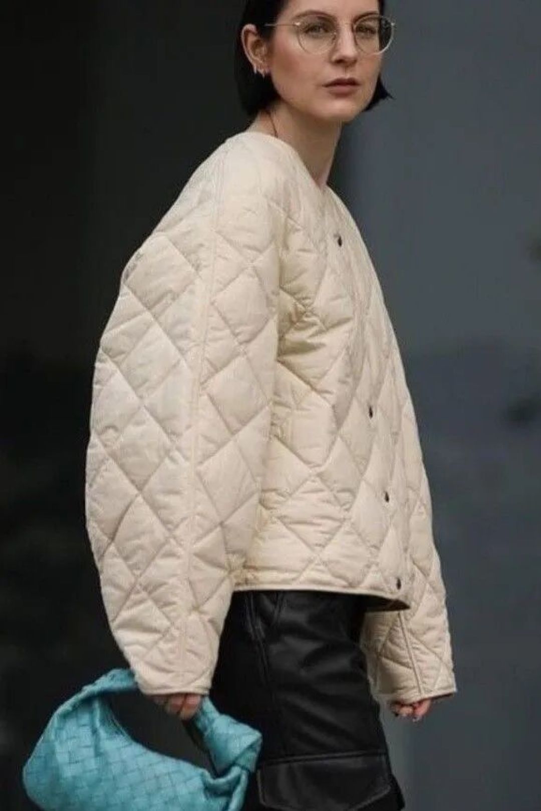 早春,穿“绗缝棉服”很舒服