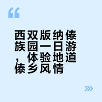 西双版纳傣族园保姆级攻略｜早玩到晚不踩雷