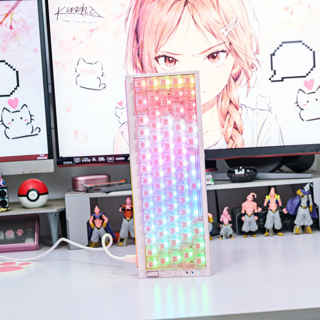 全铝粉色机甲，搭载粉泰山磁轴GT的迈从Ace 68 Turbo