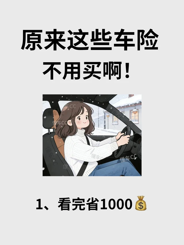 偷学了！老司机买车险的思路太清晰了