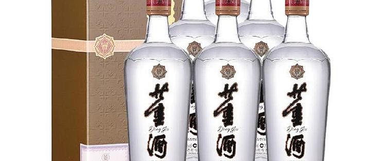 董酒复刻白标54度董香型500ml*6瓶整箱装白酒【报价价格评测怎么样