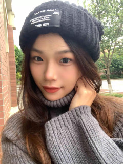 秋冬显白氛围感王炸！加绒针织帽，保暖显瘦一键拿捏✨