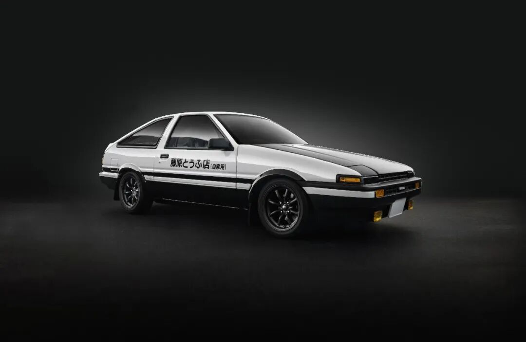 头文字D三十周年纪念!AUTOart 1:18 丰田 AE86 最终版
