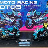春风得意马蹄疾 拓意1/64 ASPAR车队MOTO3冠军车组套装
