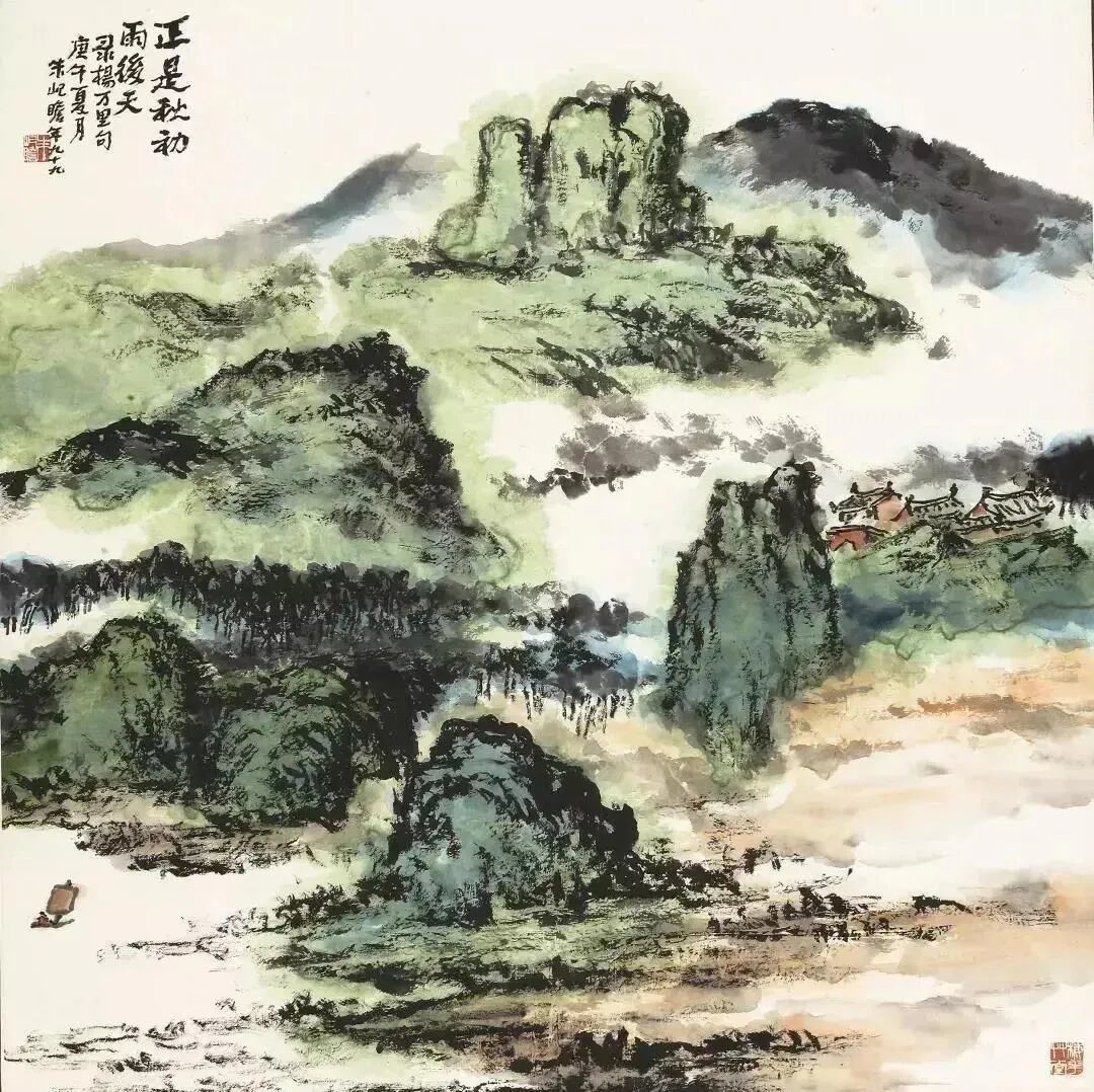 朱屺瞻:平淡未必无奇,弦外自有妙音!