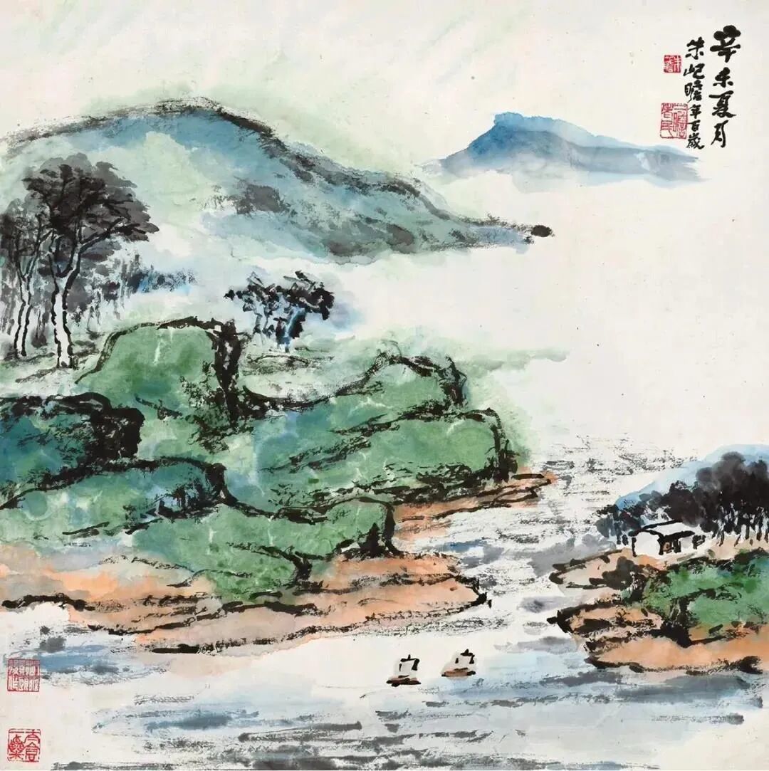 朱屺瞻:平淡未必无奇,弦外自有妙音!
