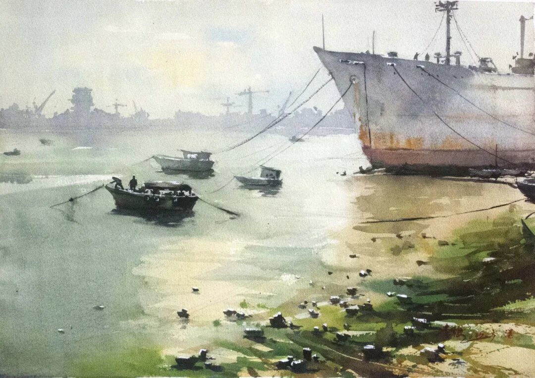 水色为诗 —— 李俊水彩作品赏析