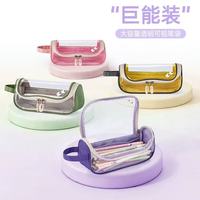 卡拉羊新款透明笔袋｜生日伴手礼天花板✨1.7L大容量太能装