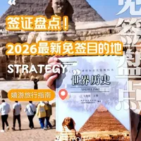 2026最新免签、落地签目的地盘点！ #出国游 #免签 #落地签 #旅游 #土耳其免签