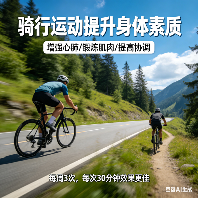 骑行运动提升身体素质